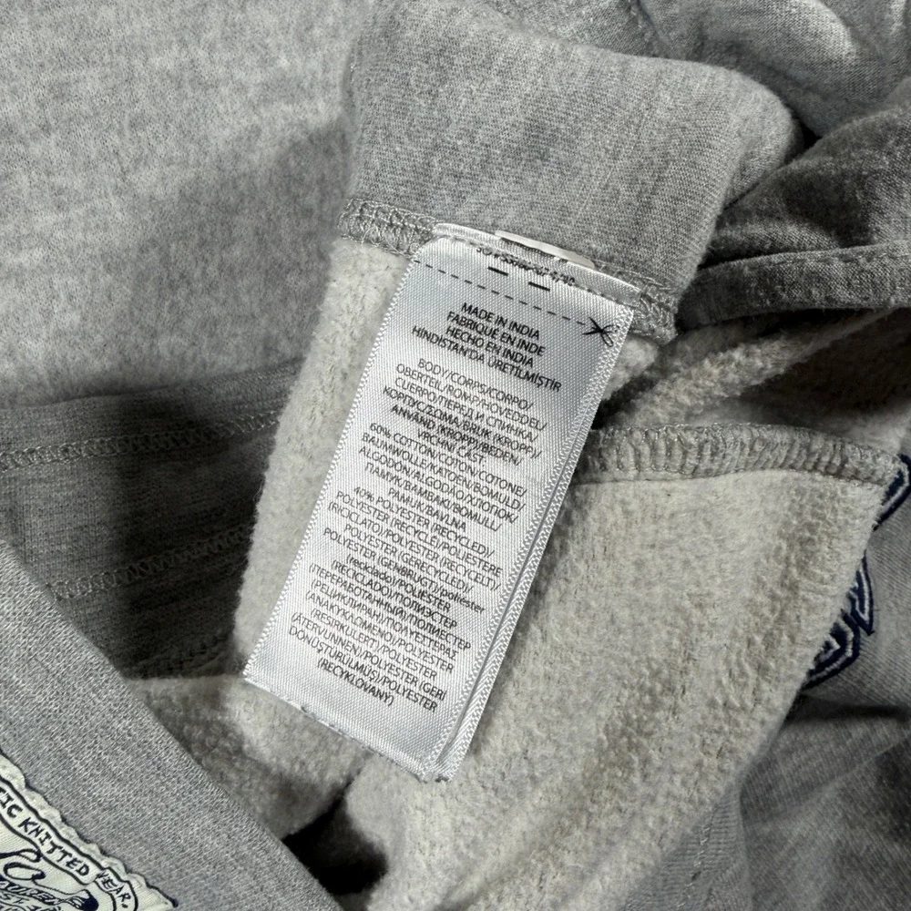 Polo Ralph Lauren Sweatpants Mens XL Gray Fleece Logo Joggers Pants Spellout